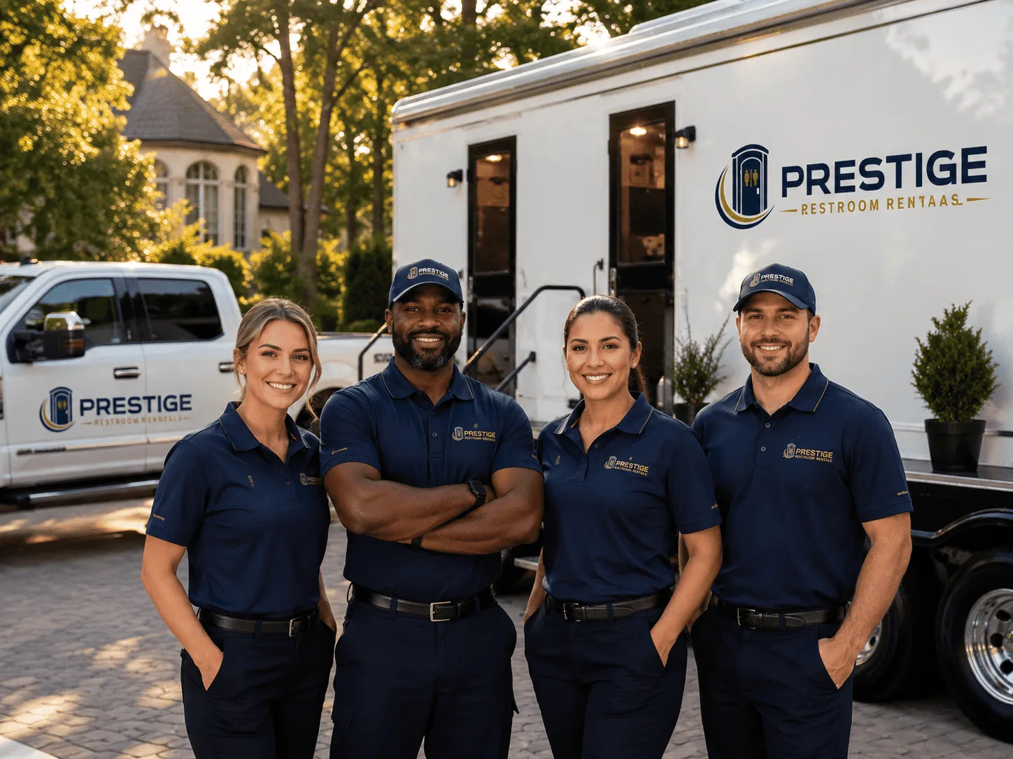 Trusted Luxury Portable Restrooms company in Burlington, MI